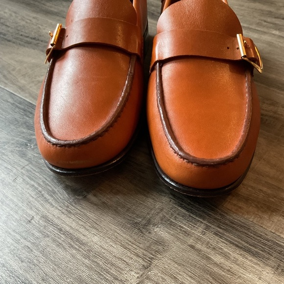 GUIDO 1952 Moccasin Simple Sole 4220 Tan VC Size 11 - Picture 5 of 6